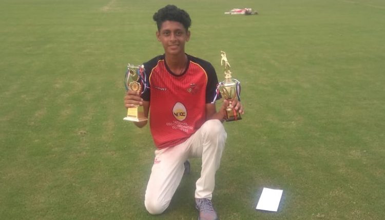 HIMANSHU SINGH at Sachin Tendulkar Gymkhana took 8 wickets