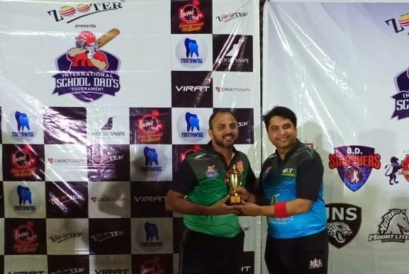 Siddharth Gopalkrishnan From Dais Aces Team Man of the Match 77 runs in 45 balls (9 Fours and 2 Sixes) and 3/21 Wkts against Camp Rangers Team