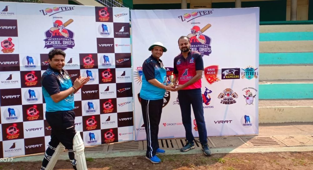 Sudarshan Roongta From Camp Rangers Team Man of the Match 4 Wkts against OIS Blasters Team