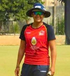 Humaira Kazi took 4 wickets and 52 runs at Wankhede stadium