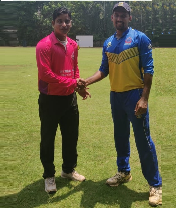Vishal Shah From Osian's Crikcet Club Man of the Match Score 58 runs in 39 balls (10 Fours) against Chembur Gymkhana Team