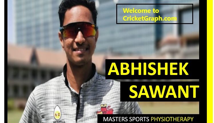 Abhishek Sawant BCCI MCA Physiotherapist