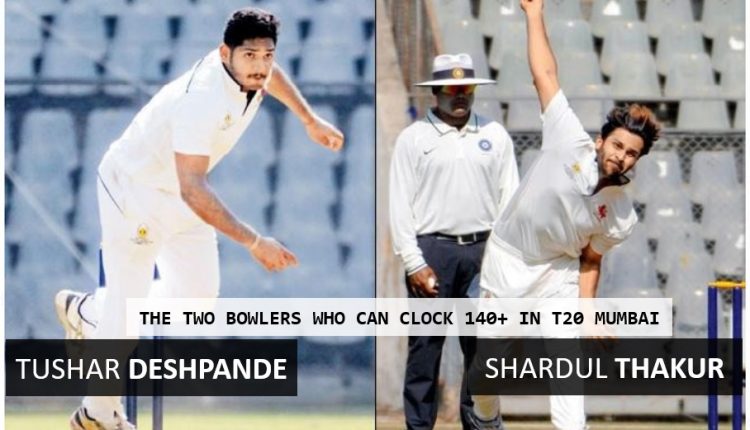 TUSHAR DESHPANDE SHARDUL THAKUR
