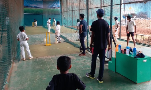 Achievers Monsoon Indoor Cricket Coaching Sion Mumbai