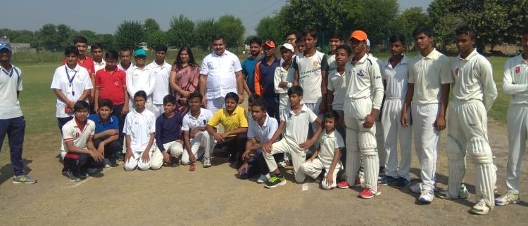 Nourain scores an unbeaten 131 as Mahi C.C (Team B) thrash C.D International School by 336 runs in C.D Cup U-17 !