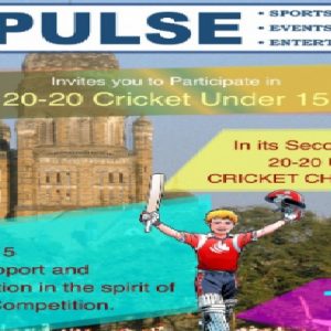 20-20 Under 15 Cricket Tournament Mumbai