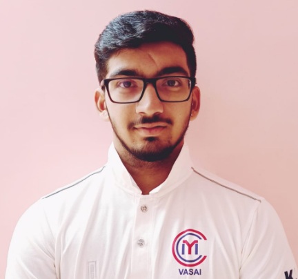Kashish Jain scores a handsome 63 for Young Men CC in the F Div Kanga League'19