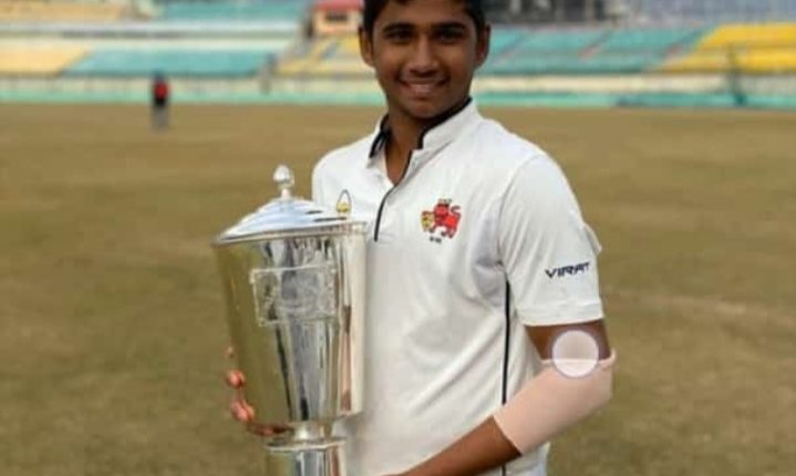Musheer Khan in Vinoo Mankad Trophy