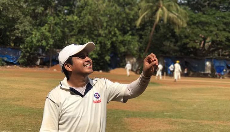 Sagar Khatri bowling