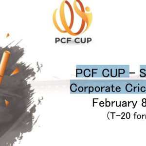 PCF CUP - SEASON II Corporate Cricket – 2020 Noida