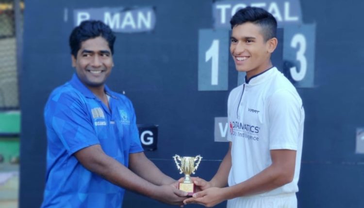 om keshkamat scored 113 runs for New Hind Sports Club
