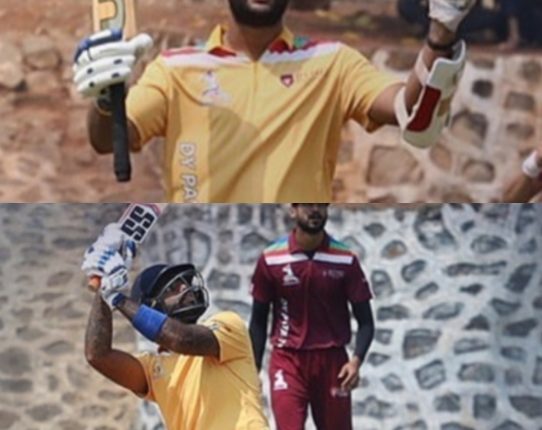 Aakarshit Gomel and Suryakumar Yadav
