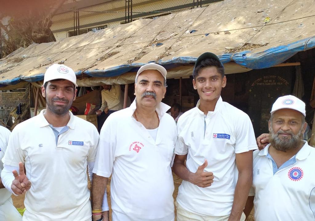 From left shardul Pawar,captain ratan sharma,Vishwajit jagdale and Rayaz khan