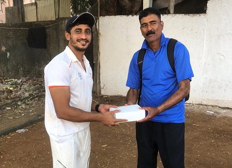 Man of the match - Paresh Shetye From MSK Team score 87 runs in 52 balls against Svasti Microfinance Team in Jolly Friend Sports Matunga 3 Premier League 2019-20