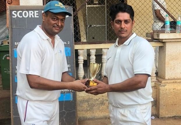 Man of the match - Prathamesh Patil From JP Corporation Team score 94 runs not out in 50 balls (8 fours and 3 sixes) against Hindustan unilever Team in jolly friends Sports Matunga 2- premier league Tournament 2019-20