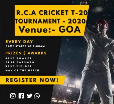 Royal Cricket Academy Organized by All India T20 Cricket Tournament in Goa - 2020