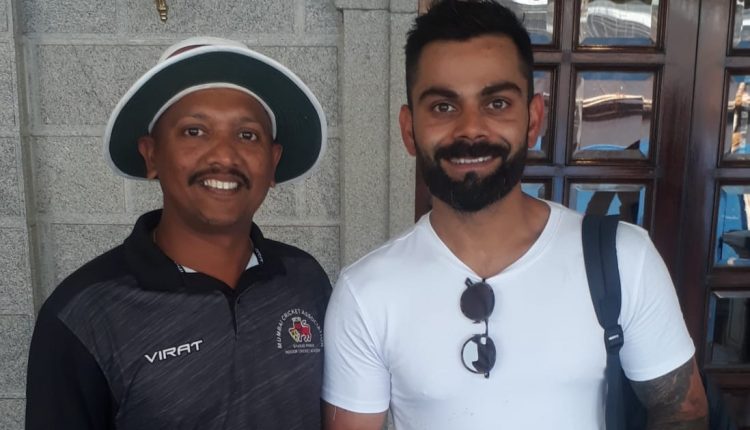 Rahul Thakur and Virat Kohli