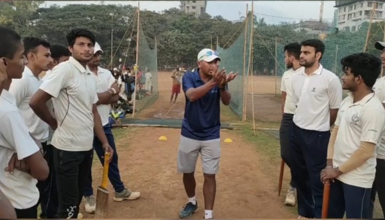 Rahul Thakur at his academy