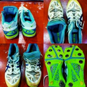 Used Asics Spikes Shoes from Cricket Australia squad