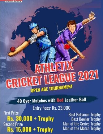 AthletiX Cricket 40 Over League 2021