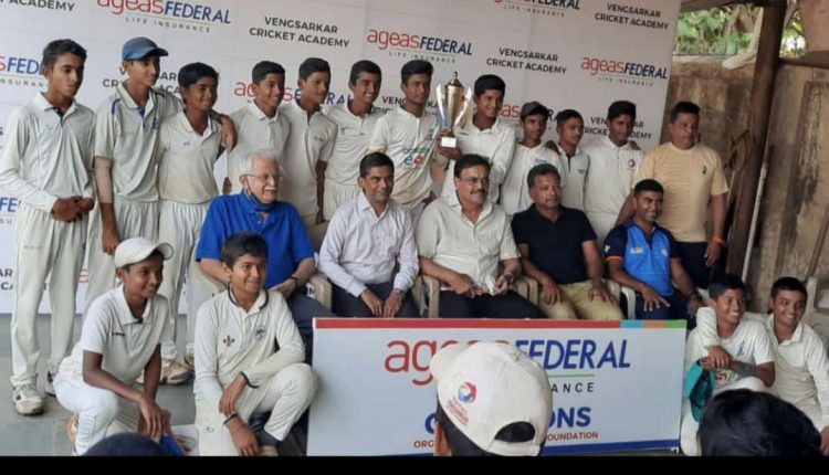 Gaud Saraswat Cricket Club won finals at Vengsarkar academy mahul ground