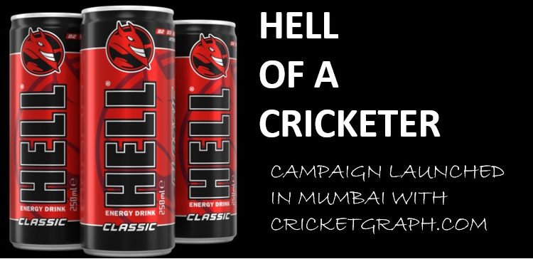 Hell of a cricketer with cricketgraph