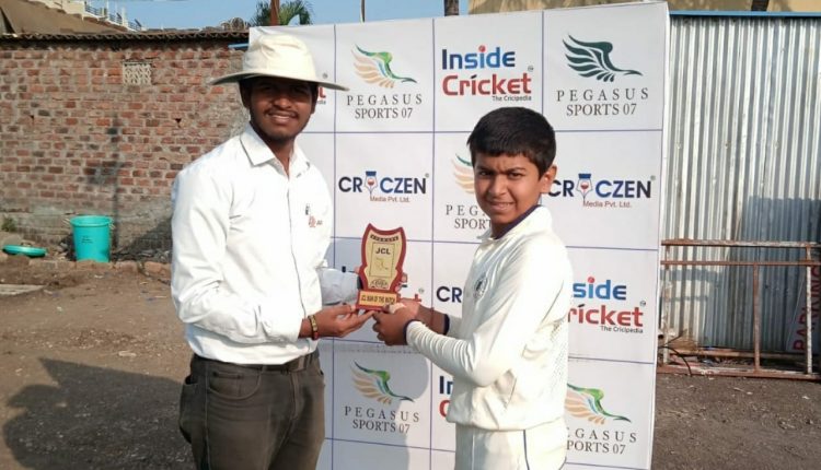 Mann Bhanushali took 6 wickets at Pioc Cricket Ground in Pune