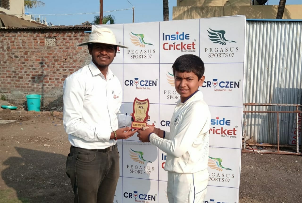 Mann Bhanushali took 6 wickets at Pioc Cricket Ground in Pune
