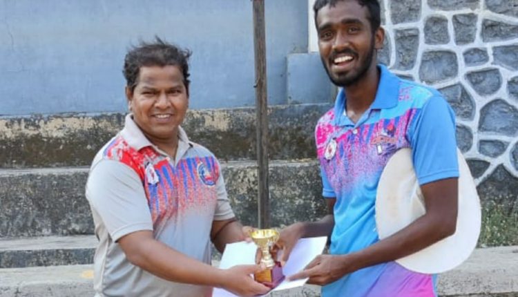 Mukul Jaiswal took 4 wickets on All Saints Cricket Ground in Matunga