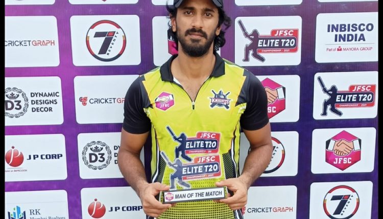 Varun Madnani scored 122 at Fatima Cricket Ground