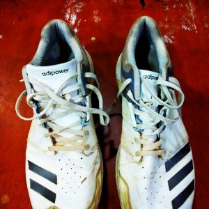 used Adidas Metal Spikes Shoes