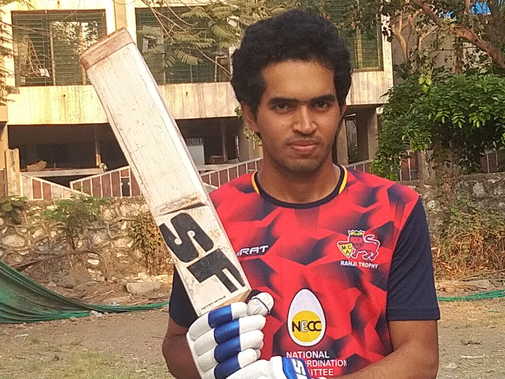 BhupenLlalwani scored 70 runs for Bombay Gymkhana