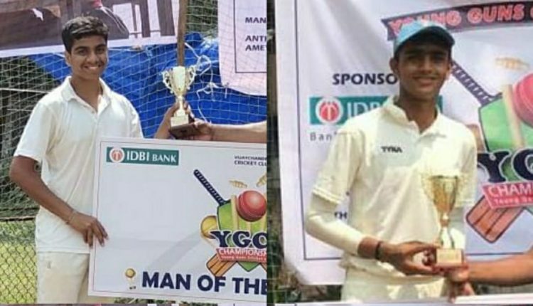 Ayush Ghadge and Kausutbh Chaudhari