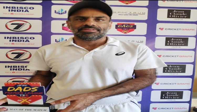 Preet Singh scored 101 runs at MIG Cricket Club