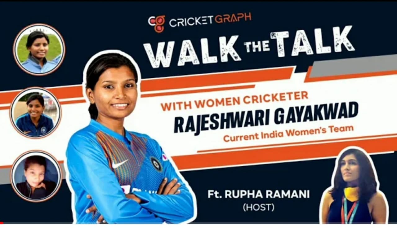 Rajeshwari Gayakwad Walk the Talk with Women Cricketers