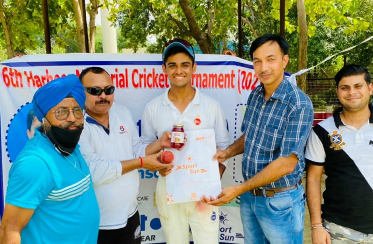Aryan Dalal from Venkateswara Cricket Academy