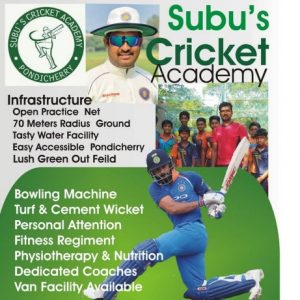 Subu'S Cricket Academy Pondicherry