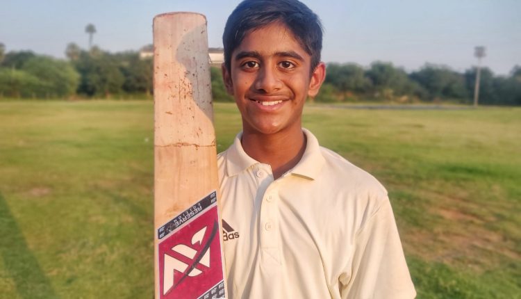 Aryan Reddy cricketer