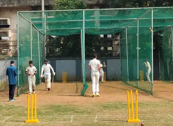 DSC BKC CricketGraph outdoor nets in Bandra Sion