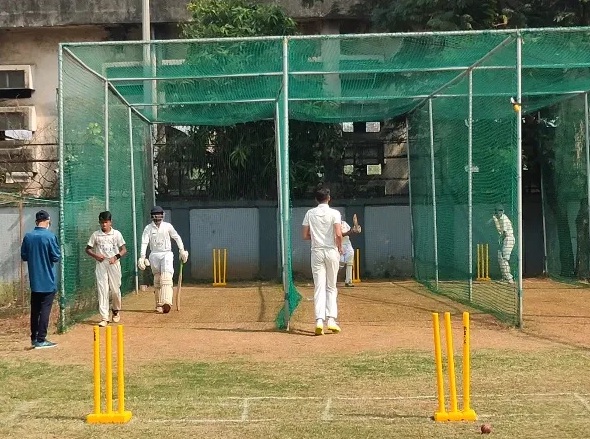 DSC BKC CricketGraph outdoor nets in Bandra Sion