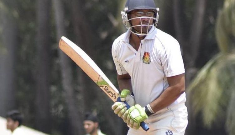 Kuldeep Yadav scored 106 runs at Matunga Gymkhana