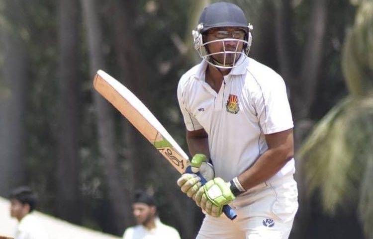 Kuldeep Yadav scored 106 runs at Matunga Gymkhana