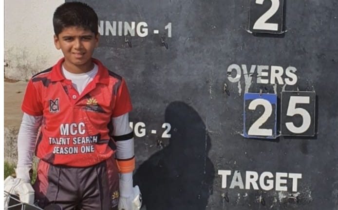 MCC Player Agastya Kashikar