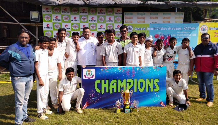 U12 Sanjeevani Cricket Academy Team