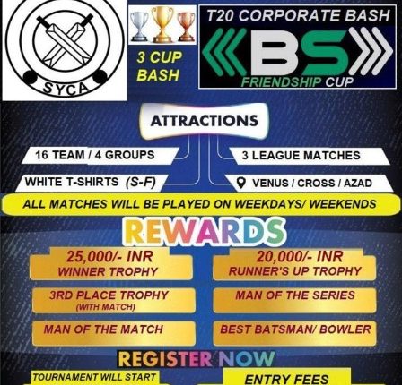T20 Corporate Bash Friendship Cup 2022