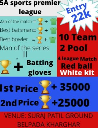 5A Sports Premier League 2022 Navi Mumbai