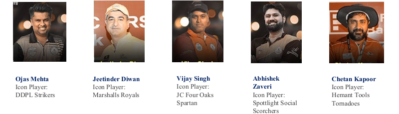 ICON PLAYERS IDFC First Bank MCA BKC RC Members Premier League'22