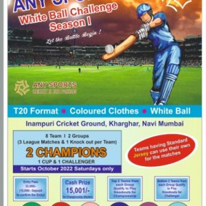 White Ball Challenge Tournament Season 1 Navi Mumbai
