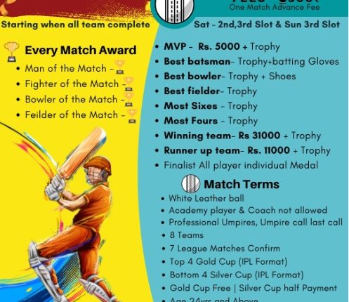 Vasundhara Cricket Tournament Noida 2023
