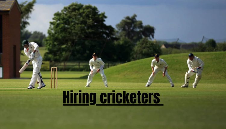 Jobs available for Cricketers